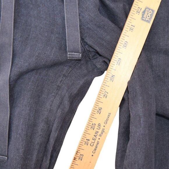 Nautica Explorer Navy 100% Linen Pants XXL Loose Coastal Resort Minimalist - Picture 7 of 10